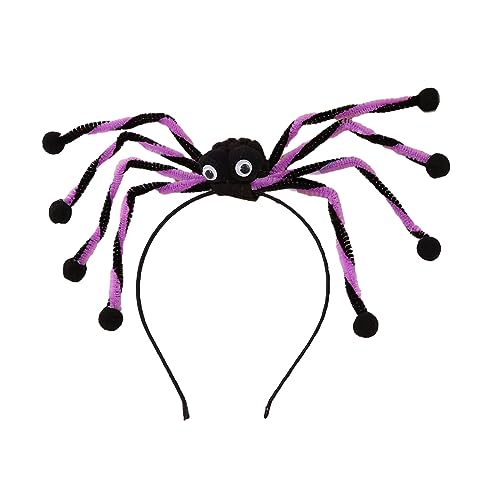 Haarband für Damen, lustiges Araneid-Stirnband, Geburtstagsparty, Cosplay, Spiderling, Kopfbedeckung, Haarschmuck, Halloween-Kostüm, Haarband von BEBIKR