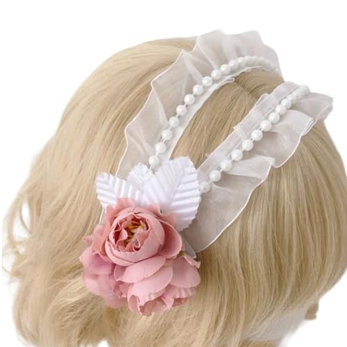 Modischer Haarschmuck Modisches Haarband Spitzen Haarteile Cosplay Stirnbänder Für Den Täglichen Gebrauch Und Kostümanlässe Elegantes Haarband von BEBIKR