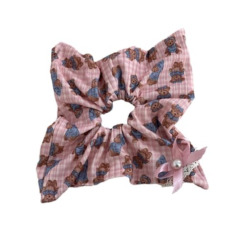 Prinzessin Scrunchies Band Haargummi Band Haarhalter Zauberhaftes Band Haargummi Haarseil Für Mädchen Scrunchies Scrunchies Mit Schleife von BEBIKR