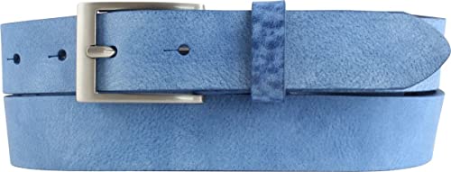BELTINGER Kinder-Gürtel aus weichem Vollrindleder Vintage-Look 3 cm | Ledergürtel für Mädchen 30mm | Schmaler Gürtel Used-Look | Blau 65cm BELTINGER Kinder-Gürtel aus weichem Vollrindleder Vintage-Look 3 cm | Ledergürtel für Mädchen 30mm | Schmaler Gürtel Used-Look | Blau 65cm von BELTINGER