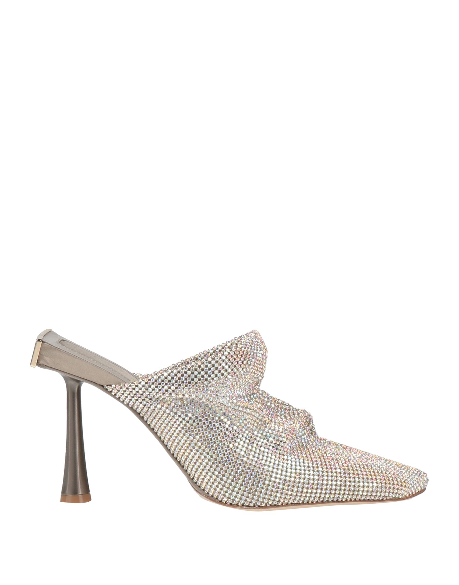 BENEDETTA BRUZZICHES Mules & Clogs Damen Silber von BENEDETTA BRUZZICHES