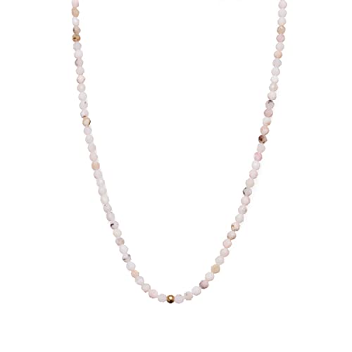 BERGERLIN Opal Halskette pink - pinke Kette - Gold - M-L von BERGERLIN