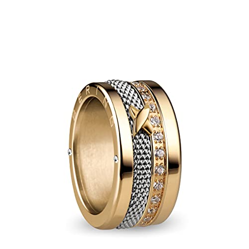BERING Austauschbar Ringkombination für Damen in Gold & Silber mit einzigartigem Twist- & Change System, Memel von BERING
