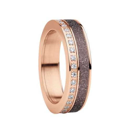 BERING Damen Ring in Rosé gold glänzend - Arctic Symphony Collection mit Edelstahl - Dordogne 10 von BERING