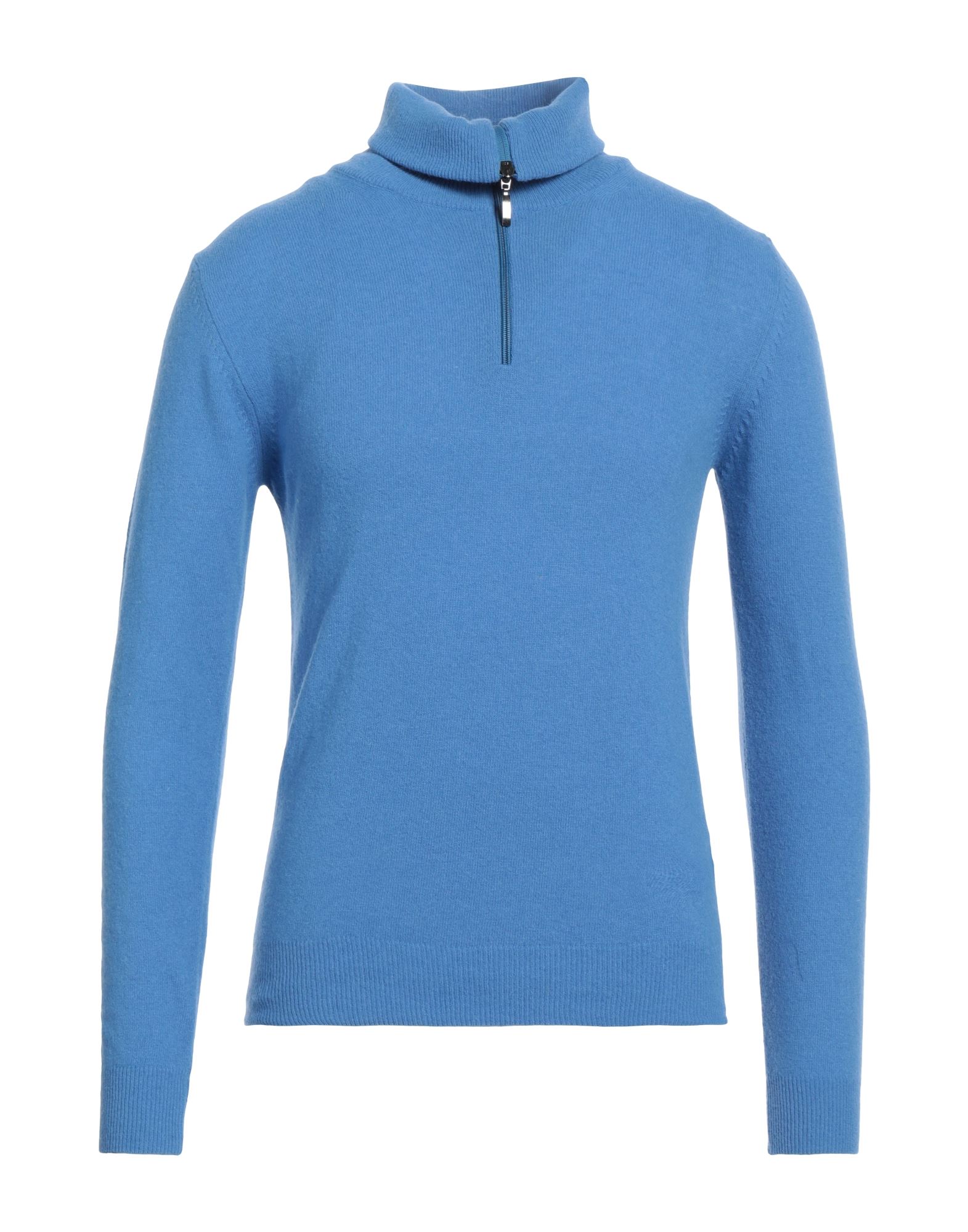 BERNA Rollkragenpullover Herren Azurblau von BERNA