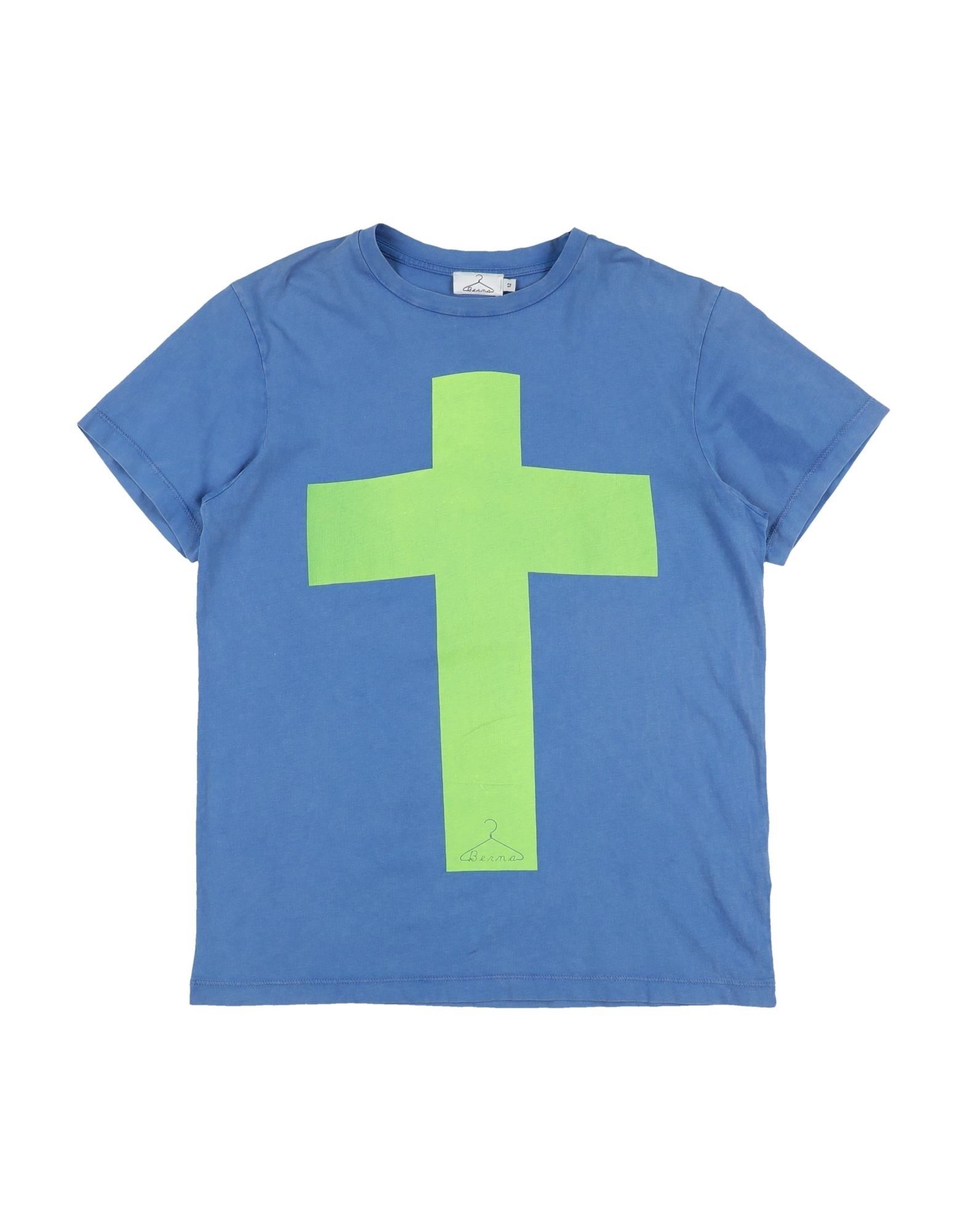 BERNA T-shirts Kinder Azurblau von BERNA