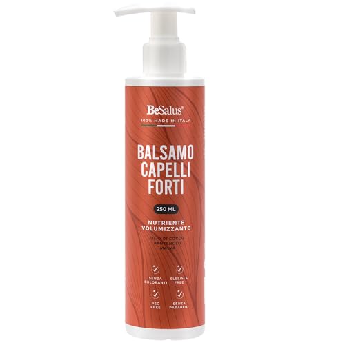 Haarspülung Natürliches Volumen für Männer und Frauen 250 ml: ideal für dünne, trockene und schuppige Haare | BESALUS Made in Italy Haarspülung Natürliches Volumen für Männer und Frauen 250 ml: ideal für dünne, trockene und schuppige Haare | BESALUS Made in Italy von BESALUS