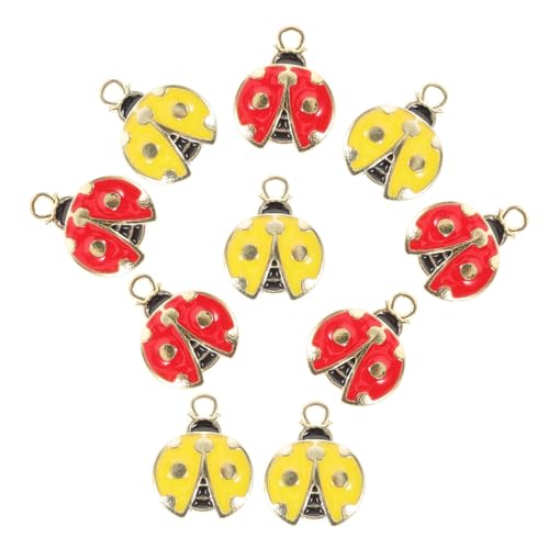 BESPORTBLE 10Stücke Anhänger Kleine Schmuckanhänger Für Halsketten Armbänder Bastelzubehör Für DIY Schmuckherstellung Mehrfarbige Metallanhänger BESPORTBLE 10Stücke Anhänger Kleine Schmuckanhänger Für Halsketten Armbänder Bastelzubehör Für DIY Schmuckherstellung Mehrfarbige Metallanhänger von BESPORTBLE