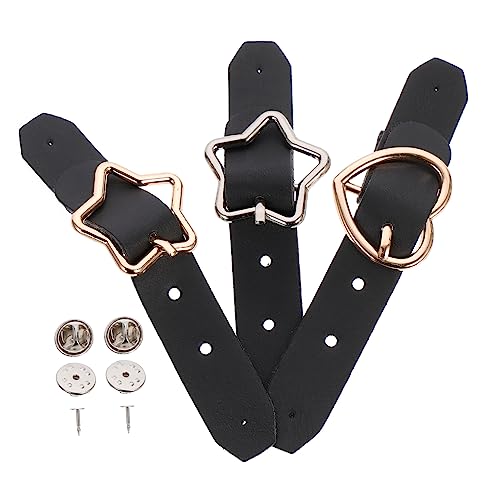 BESPORTBLE 3 Stück Nagelfreie Lederschnalle Faltenrock Knopfschnalle Gürtel Ersatzgürtelschnalle Uniform Dornschnallen Taillengürtel Rock Seitenschnalle Abnehmbare Schnalle BESPORTBLE 3 Stück Nagelfreie Lederschnalle Faltenrock Knopfschnalle Gürtel Ersatzgürtelschnalle Uniform Dornschnallen Taillengürtel Rock Seitenschnalle Abnehmbare Schnalle von BESPORTBLE