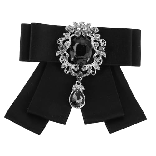 BESPORTBLE Vintage Schleifenbrosche für Männer Vorgebundene Fliege Anstecknadel für Hochzeiten Formelle Anlässe Langlebige Materialien Elegantes Design Perfektes Accessoire für Trauzeugen BESPORTBLE Vintage Schleifenbrosche für Männer Vorgebundene Fliege Anstecknadel für Hochzeiten Formelle Anlässe Langlebige Materialien Elegantes Design Perfektes Accessoire für Trauzeugen von BESPORTBLE