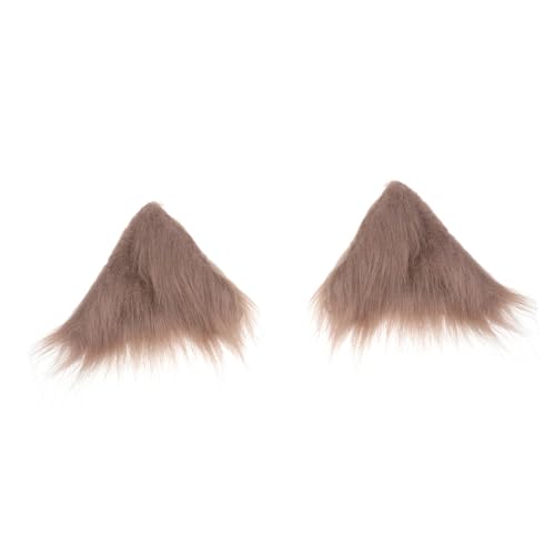 BESTYASH 1 Paar Stofftier Kopfbedeckung Haarspange Mädchen Kopfschmuck Fotografie Requisiten Haar Accessoires Cosplay Haarnadel Haarnadeln Dekorative Haarnadel Party von BESTYASH