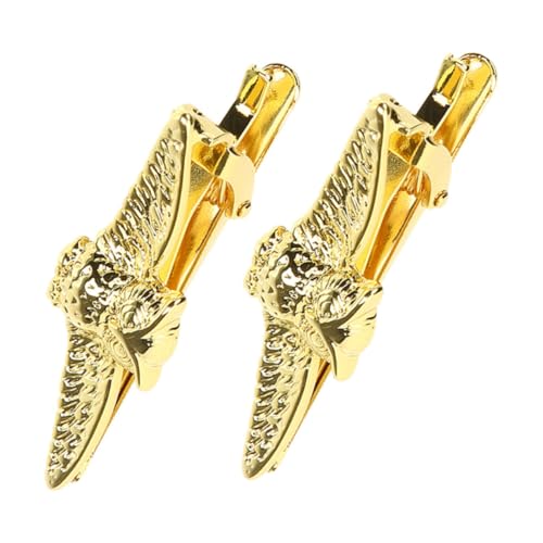BESTYASH 2stücke Teiliges Goldener Krawattenclips Für Männer Stilvolle Krawattennadel Mit Einzigartigem Design Für Hochzeiten Und Formelle Anlässe Aus Strapazierfähiger Zinklegierung BESTYASH 2stücke Teiliges Goldener Krawattenclips Für Männer Stilvolle Krawattennadel Mit Einzigartigem Design Für Hochzeiten Und Formelle Anlässe Aus Strapazierfähiger Zinklegierung von BESTYASH