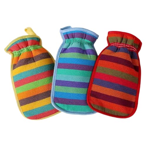 BESTYASH 3 Stück badetuch handschuhe handtücher Waschlappen zum Waschen des Gesichts Peeling for Face Duschbürste zum Reinigen Badehandschuhe Waschlappen Körperbürste Rayon BESTYASH 3 Stück badetuch handschuhe handtücher Waschlappen zum Waschen des Gesichts Peeling for Face Duschbürste zum Reinigen Badehandschuhe Waschlappen Körperbürste Rayon von BESTYASH