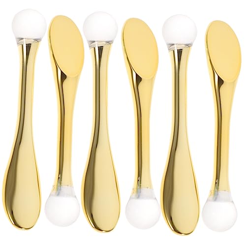 BESTYASH 6 Stück Maskenstab Make-up-Spachtel-Werkzeug Hautpflege-Spatel massage zubehör massagezubehör skin care tools Make-up-Spatel Gesicht Maske Löffel Augenmassagegerät Acryl Golden BESTYASH 6 Stück Maskenstab Make-up-Spachtel-Werkzeug Hautpflege-Spatel massage zubehör massagezubehör skin care tools Make-up-Spatel Gesicht Maske Löffel Augenmassagegerät Acryl Golden von BESTYASH