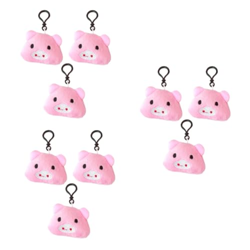 BESTYASH 9stücke Teiliges Plüsch Schwein Schlüsselanhänger Kreative Taschenanhänger Für Dekoration Partybedarf Niedliches Tiermotiv Für Frauen Mädchen BESTYASH 9stücke Teiliges Plüsch Schwein Schlüsselanhänger Kreative Taschenanhänger Für Dekoration Partybedarf Niedliches Tiermotiv Für Frauen Mädchen von BESTYASH