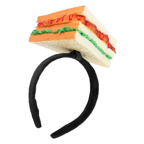BESTYASH Sandwich Haarband gefälscht Sandwichband Haarbänder Rosa Pastell Sandwich-Kopfschmuck süßes Cartoon-Stirnband Lebensmittel-Stirnbänder Stirnband im Sandwich-Imitat Eisen BESTYASH Sandwich Haarband gefälscht Sandwichband Haarbänder Rosa Pastell Sandwich-Kopfschmuck süßes Cartoon-Stirnband Lebensmittel-Stirnbänder Stirnband im Sandwich-Imitat Eisen von BESTYASH