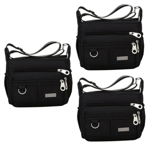 BESTonZON 3 Stücke Einzelne Schulter Tasche Oxford Stoff Tasche Große Kapazität Umhängetasche Frauen Handtasche Frauen Umhängetasche von BESTonZON