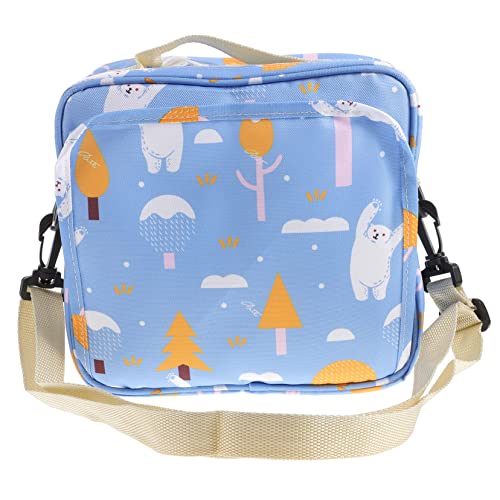 BESTonZON Einzelschulter Kinderwagen Organizer Cross Body Wickeltasche Reise Mama Tasche Geschenke Tragbarer Windel Organizer Kinderwagen Tasche Reise Windel Organizer Tasche von BESTonZON