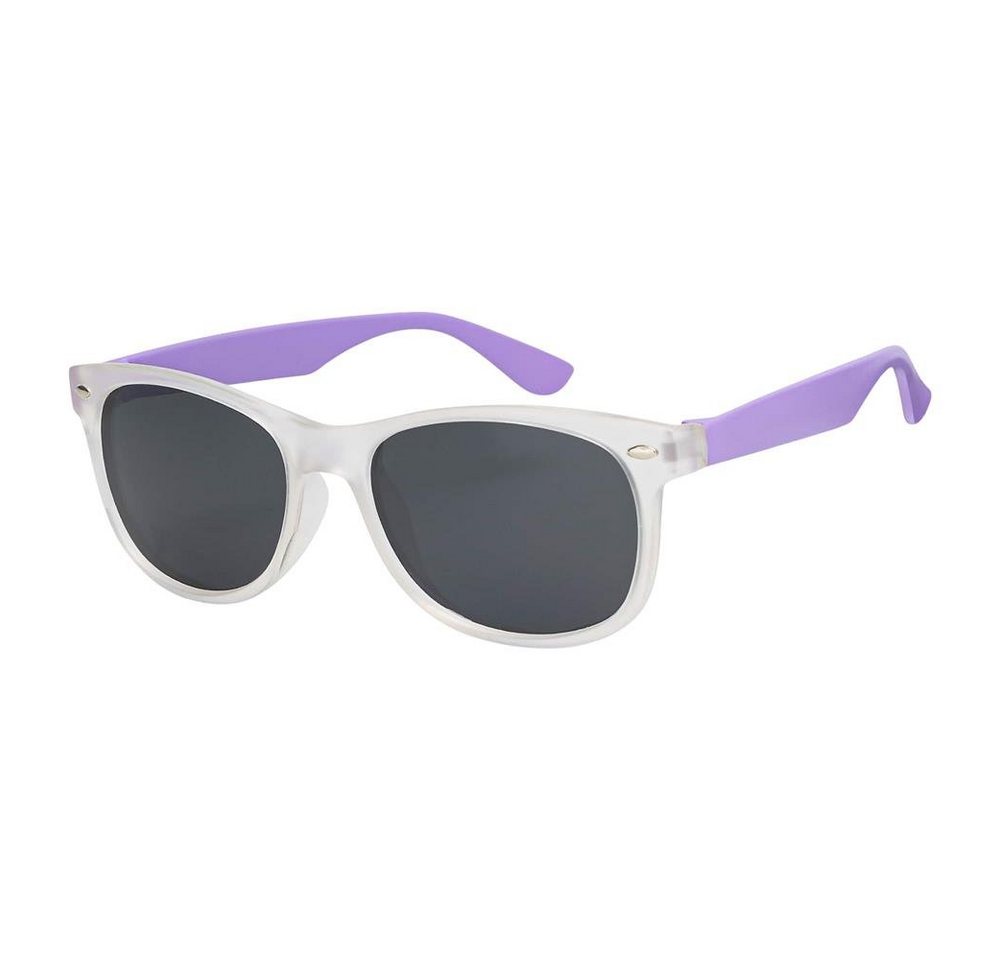 BEZLIT Eyewear Wayfarer Mädchen Kinder Sonnenbrille Cat-Eye Stil (1-St) mit durchsichtigen Bügel von BEZLIT Eyewear