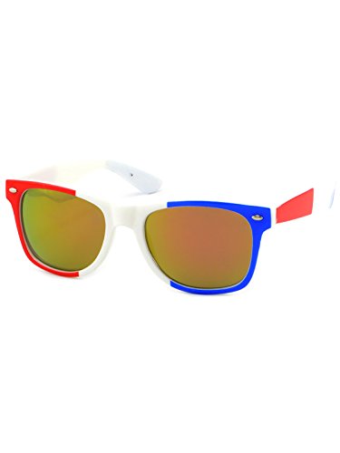 BEZLIT Damen Herren Kinder WM Katar Fanbrille 2012 WM Fanartikel Sonnenbrille 22712 Frankreich Gelb von BEZLIT