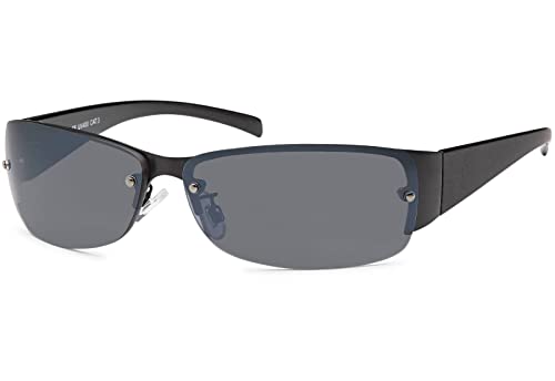 BEZLIT Herren Sonnenbrillen Bikerbrille Sonnenbrille Damen Flieger Schwarz von BEZLIT