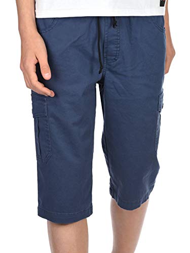 BEZLIT Jungen Cargo Shorts 3/4 Kurze Hose 30065 Blau 122 von BEZLIT