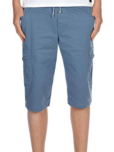 BEZLIT Jungen Cargo Shorts 3/4 Kurze Hose 30065 Hellblau 122 von BEZLIT