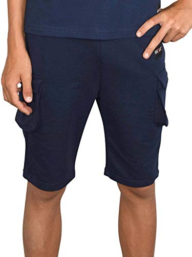 BEZLIT Jungen Shorts Kinder Kurze-Hose Cargo Capri Short Hosen Strech 30079 Navy 104/110 von BEZLIT