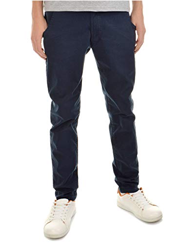 BEZLIT Kinder-Hose Jungen-Hose Chino-Hose Röhre-Hose Straight Fit Stretch RX 22871 Blau 110 von BEZLIT