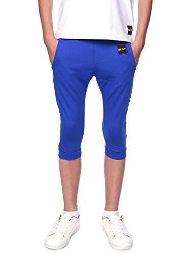 BEZLIT Kinder Jungen Capri-Shorts Kurze-Hose Bermuda Short Strech 30070 Blau 116/122 von BEZLIT