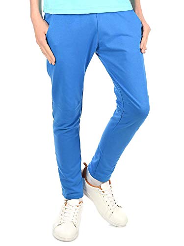 BEZLIT Kinder Jungen Hosen Sport Hose Stoff Freizeit Trainings Hosen Stylisch 30044 Blau 134 von BEZLIT