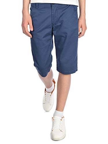 BEZLIT Kinder Kurze-Hose Jungen Chino-Shorts Capri-Shorts Bund Verstellbar Kinder-Shorts 30057 Blau 152 von BEZLIT