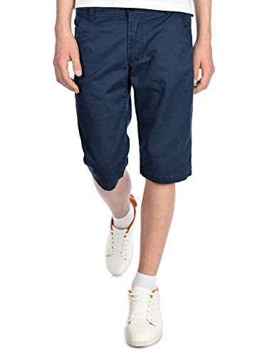 BEZLIT Kinder Kurze-Hose Jungen Chino-Shorts Capri-Shorts Bund Verstellbar Kinder-Shorts 30057 Navy 110 von BEZLIT