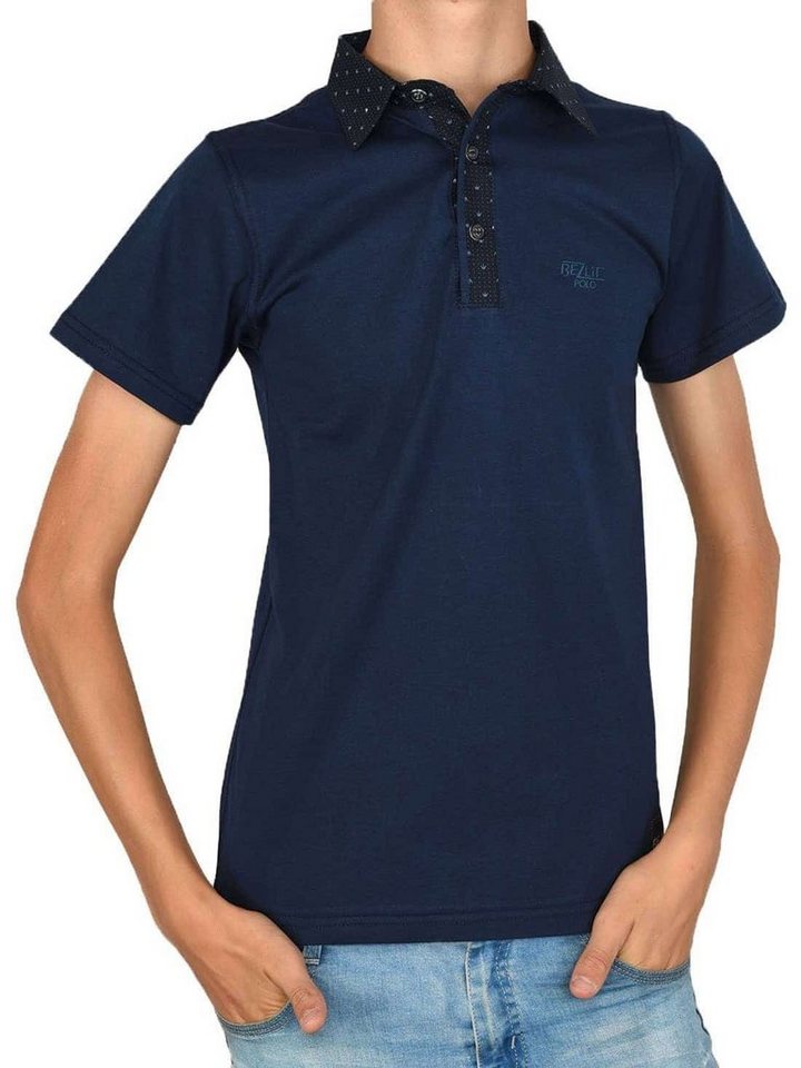 BEZLIT Kurzarmshirt Jungen Polo Shirt mit Kontrastfarben (1-tlg) Casual von BEZLIT