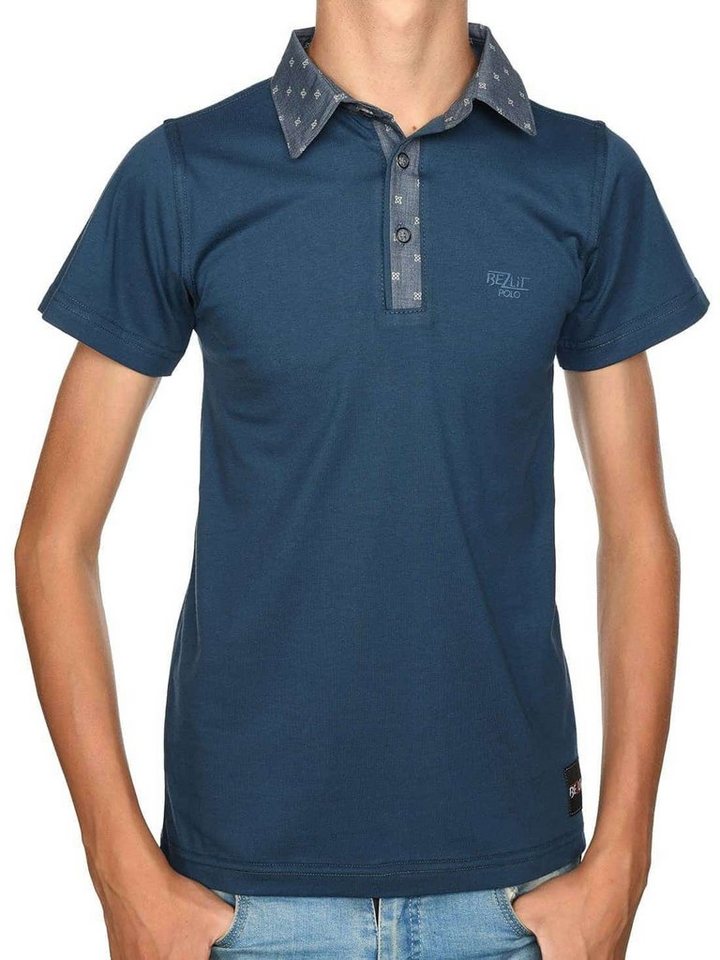 BEZLIT Kurzarmshirt Jungen Polo Shirt mit Kontrastfarben (1-tlg) Casual von BEZLIT