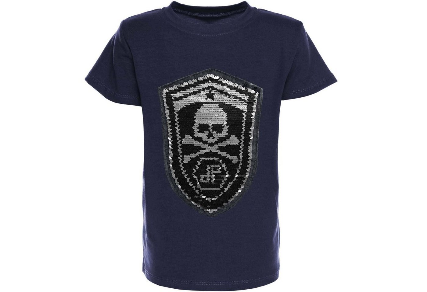 BEZLIT T-Shirt Jungen T-Shirt Kurzarm mit Wende Pailletten (1-tlg) Wendepailletten von BEZLIT