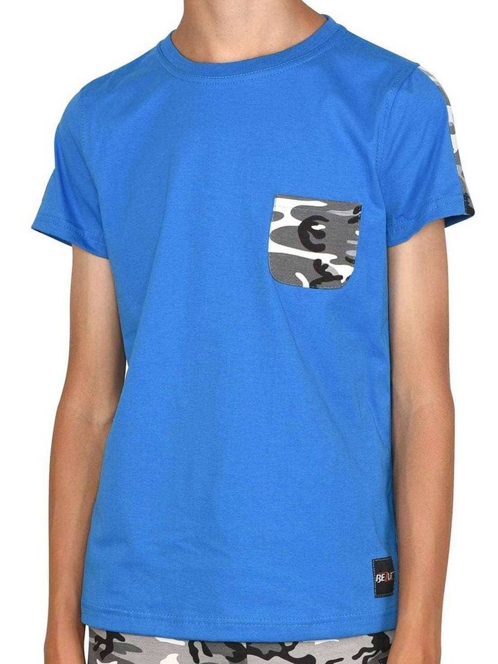 BEZLIT T-Shirt Jungen T-Shirt in vielen Farben (1-tlg) mit Brusttasche von BEZLIT