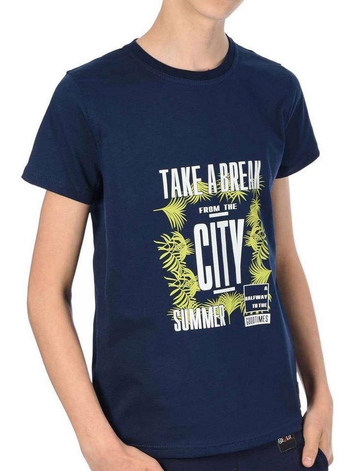 BEZLIT T-Shirt Jungen T-Shirt mit Take a break (1-tlg) T-Shirt von BEZLIT