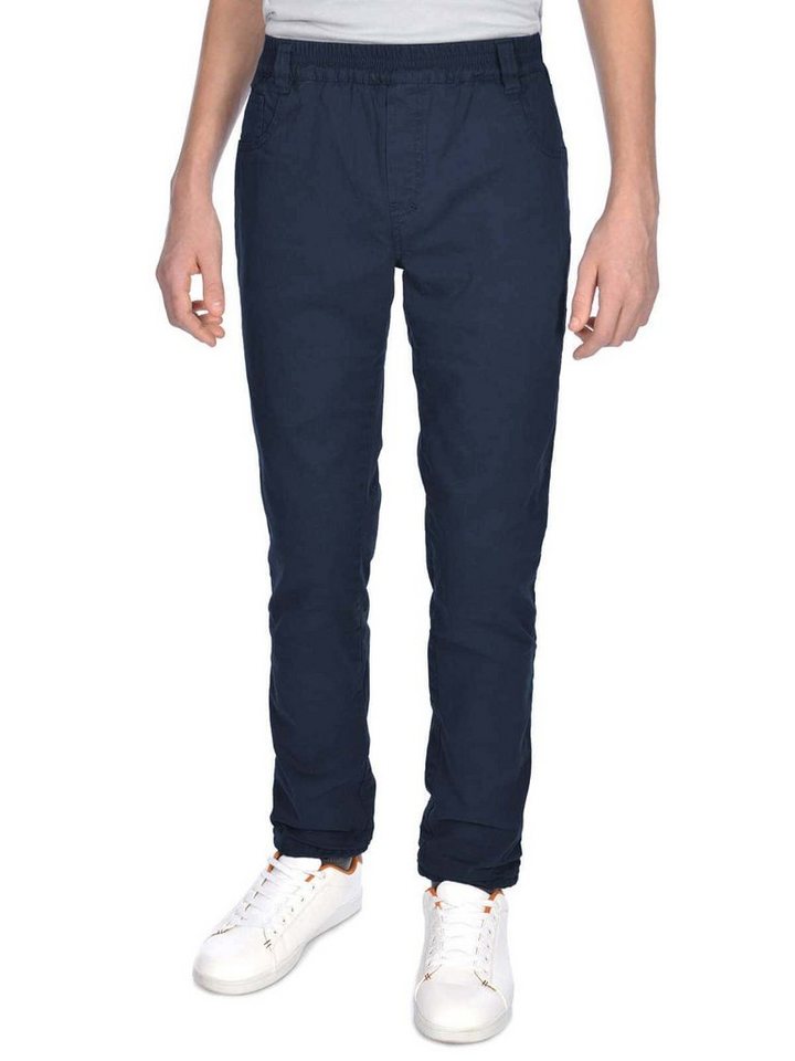 BEZLIT Thermojeans Jungen Thermo Chino Hose Gummizugbund (1-tlg) mit ekastuschem Bund von BEZLIT