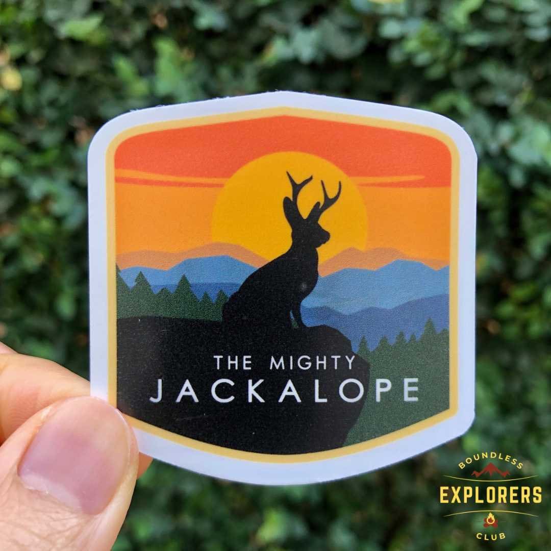 Jackalope Nationalpark Aufkleber | Hydroflask Wasserdicht Vinyl Wasserflasche Us von BExpClub