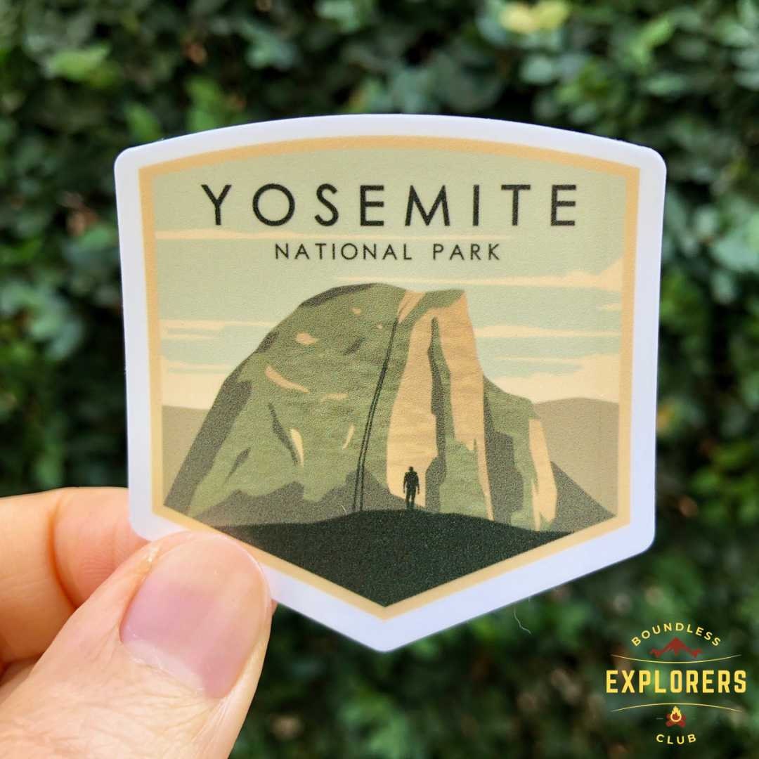 Yosemite Half Dome Nationalpark Aufkleber | Hydroflask Wasserdicht Vinyl Wasserflasche Us von BExpClub