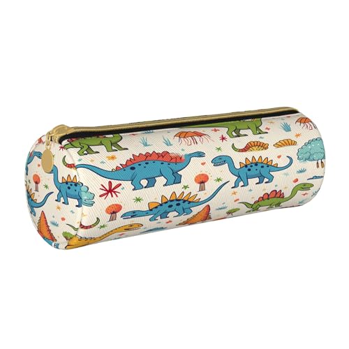 BHHJKK Federmäppchen mit niedlichem Cartoon-Dinosaurier-Motiv, mit Reißverschluss, für Schreibwaren, Kosmetik, Organizer, Tasche für Büro, Schule, Uni, Arbeit, Siehe Abbildung, Einheitsgröße, BHHJKK Federmäppchen mit niedlichem Cartoon-Dinosaurier-Motiv, mit Reißverschluss, für Schreibwaren, Kosmetik, Organizer, Tasche für Büro, Schule, Uni, Arbeit, Siehe Abbildung, Einheitsgröße, von BHHJKK