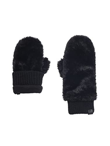 BICKLEY+MITCHELL Women's Super Soft Faux-Fur with Fleece Lining 2033-03-8-20 Mittens, Black, One Size von Bickley & Mitchell