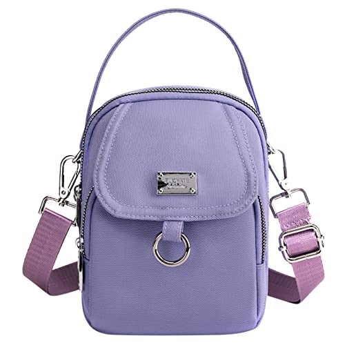 BIISDOST Crossbody-Geldbörsen für Frauen Lässige Umhängetasche mit verstellbarem Riemen Umhängetasche Dirndl Taschen Damen (PP1, One Size) von BIISDOST