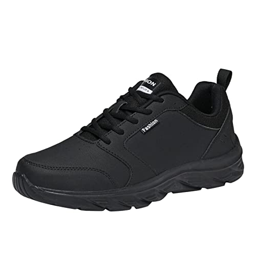 BIISDOST Herren Sportschuhe - Leicht Sneaker Laufschuhe Weichen Sohlen Outdoorschuhe Einfache Trekkingschuhe Klassisch Schuhe Alltägliche Joggingschuhe Non-Slip Walkingschuh Walking Shoe von BIISDOST