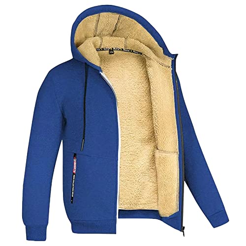 BIISDOST Männlich Herbst und Winter Warme Jacke Mode Lässig Soild Farbe Langarm Tasche Mit Kapuze Baumwolle Mantel Top Sommer Kunstleder Herren von BIISDOST