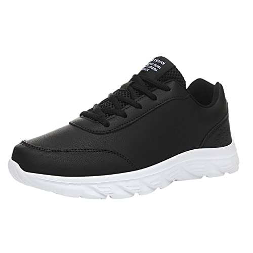 BIISDOST Sneaker Herren Laufschuhe rutschfest Sportschuhe Klassisch Turnschuhe Einfache Schuhe Laufschuhe Strapazierfähige Freizeitschuhe Fitness Gym Schuhe Sommer Schnürschuh Flache Shoe von BIISDOST