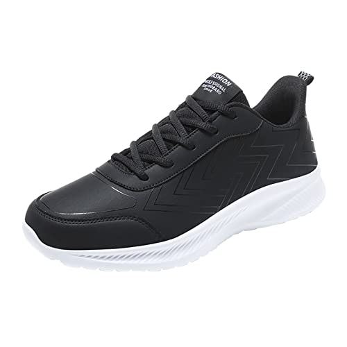 BIISDOST Sneaker Herren Laufschuhe rutschfest Sportschuhe Klassisch Turnschuhe Einfache Schuhe Laufschuhe Strapazierfähige Freizeitschuhe Fitness Gym Schuhe Sommer Schnürschuh Flache Shoe von BIISDOST