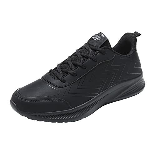 BIISDOST Sneaker Herren Laufschuhe rutschfest Sportschuhe Klassisch Turnschuhe Einfache Schuhe Laufschuhe Strapazierfähige Freizeitschuhe Fitness Gym Schuhe Sommer Schnürschuh Flache Shoe von BIISDOST