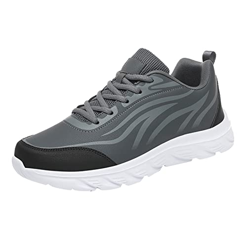 BIISDOST Sneaker Herren Laufschuhe rutschfest Sportschuhe Klassisch Turnschuhe Einfache Schuhe Laufschuhe Strapazierfähige Freizeitschuhe Fitness Gym Schuhe Sommer Schnürschuh Flache Shoe von BIISDOST